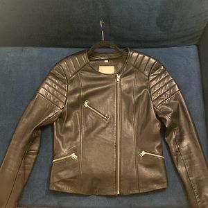 Leather Jacket | Soia & Kyo | Size M | Like New